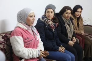 اعضاء مجلس المراة السورية في حلب